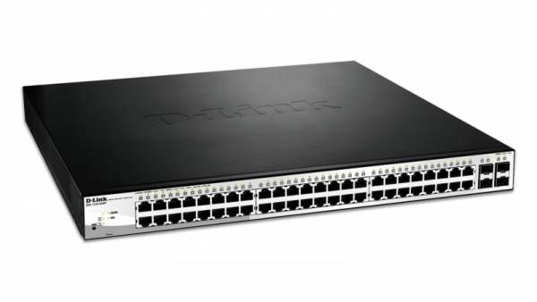 Switch D-Link DGS-1210-52MP, 48 port, 10/100/1000 Mbps - imagine 3