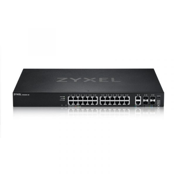 XGS2220-30, L3 Access Switch, 24x1G RJ45 2x10mG RJ45, 4x10G SFP+ - imagine 6