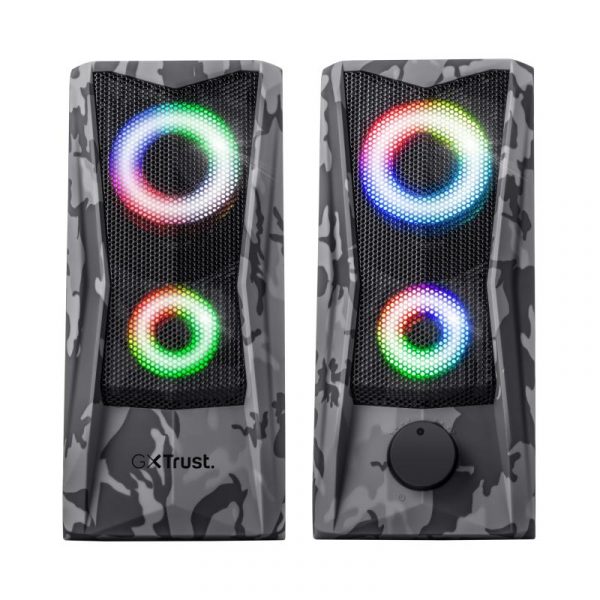 Boxe Stereo GXT 606 Javv RGB-Illuminated 2.0, 6W, camuflaj - imagine 9