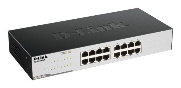 Switch D-Link GO-SW-16G, 16 port, 10/100/1000 Mbps - imagine 6