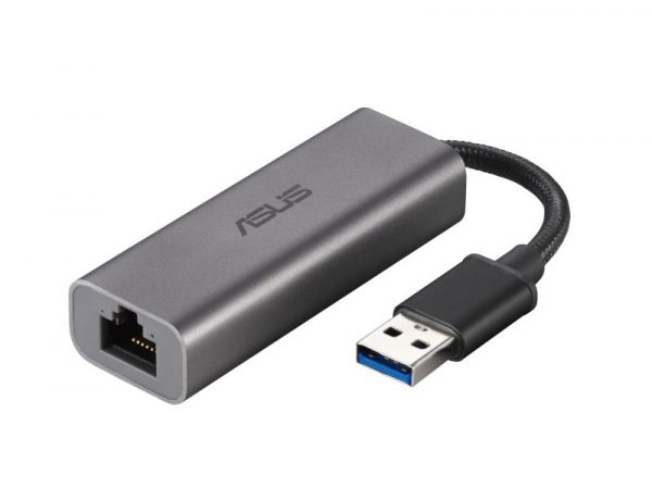 ASUS USB-C2500 Ethernet Adapter, Input USB 3.2 Gen1 Type-A, Output - imagine 7