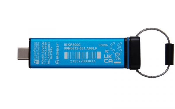 16GB Kingston Ironkey Keypad 200C USB Fl - imagine 4