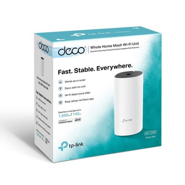 TP-Link Sistem Mesh Wi-Fi pentru întreaga casă AC1200, DECO M4(1-PACK); - imagine 8