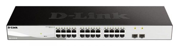 D-link 26-Port Gigabit Smart Switch with 2 SFP ports, DGS-1210-26; - imagine 4
