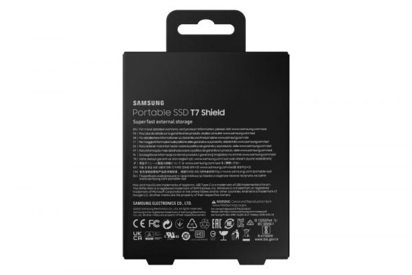 SSD Extern Samsung,T7 Shield, 2TB, USB 3.2,Shield Black - imagine 13