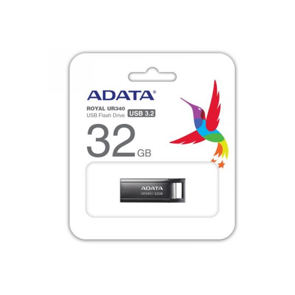 Memorie USB Flash Drive Adata UR340, 32GB, USB 3.2, black - imagine 9