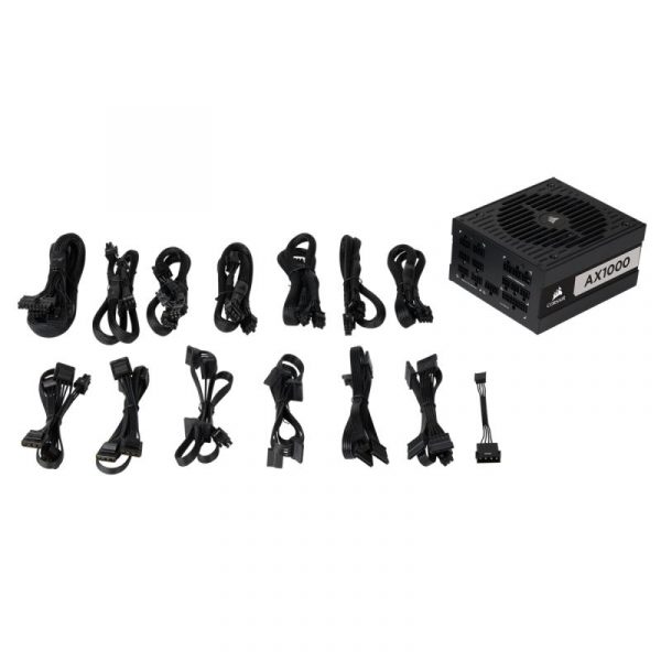 Sursa Corsair AX Series AX1000, 80 Plus® Titanium,1000W - imagine 9