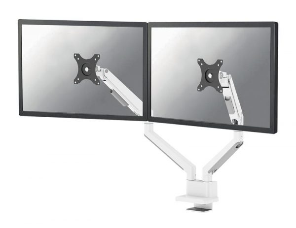 Brat dublu monitor Neomounts DS70-250WH2; pentru display-uri cu diagonale 17"-32", - imagine 5