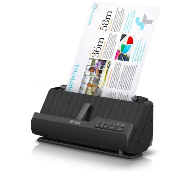 EPSON ES-C320W A4 Compact wi-fi Sheetfed Scanner, Rezolutie optica: 600 - imagine 12
