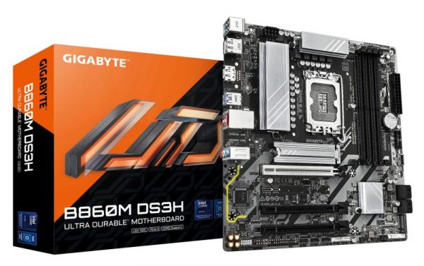 Placa de Baza GIGABYTE B860M DS3H LGA1851, 4x DDR5, 1x - imagine 3