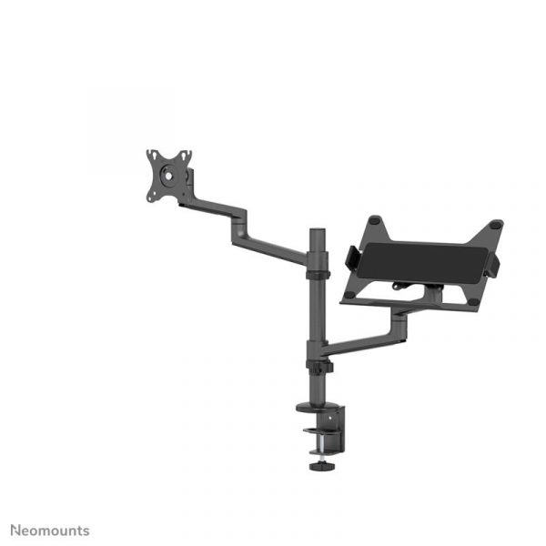 Suport dublu laptop de birou Neomounts DS20-425BL2; pentru display-uri cu - imagine 7