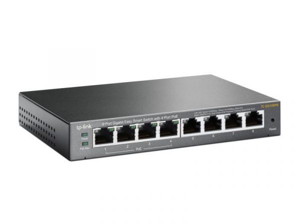 Switch TP-LINK TL-SG108PE, 8 port, 10/100/1000 Mbps - imagine 5