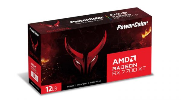 Placa Video POWER COLOR RedDevil AMD Radeon RX 7700 XT - imagine 11