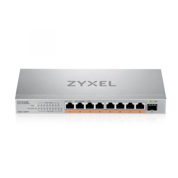 SWITCH ZYXEL XMG108HP 8 PORT POE  1 SPF+ - imagine 9