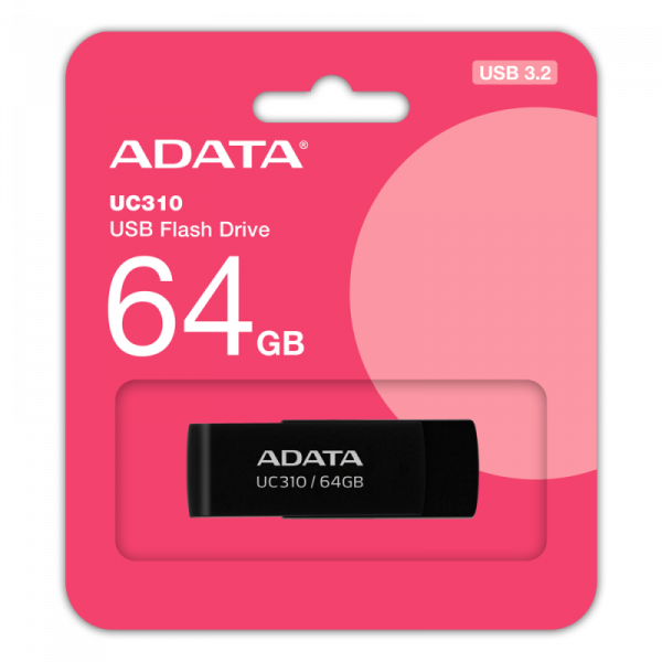 Memorie USB Flash Drive Adata 64GB USB 3.2  Negru - imagine 4