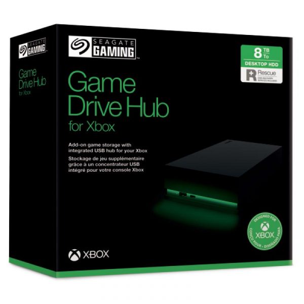 SSD Extern Seagate Game Drive Hub  8TB  Negru - imagine 13