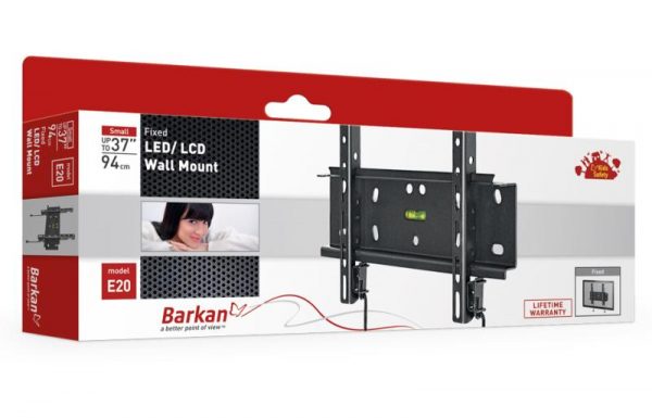 ﻿Suport TV de perete, Barkan E20.B, Fix, 26"- 39", VESA - imagine 4