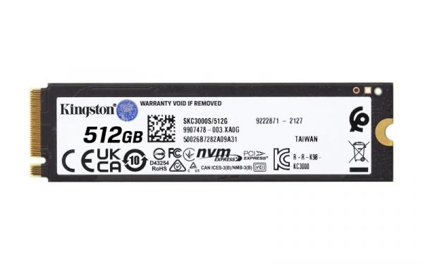 SSD Kingston  SKC3000S/512G, 512GB, M2  , PCIe 4.0 - imagine 4