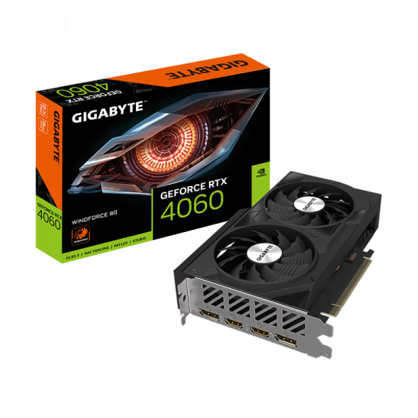 Placa Video GIGABYTE GEFORCE RTX 4060 WINDFORCE 8G GDDR6 128 - imagine 5