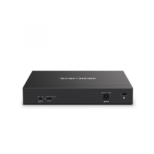 Mercusys Desktop switch 8 porturi Gigabit, MS108GP, 7 porturi POE - imagine 8