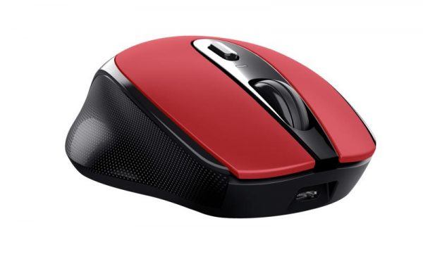 Mouse Trust Zaya Rechargeable Wireless, red - imagine 6