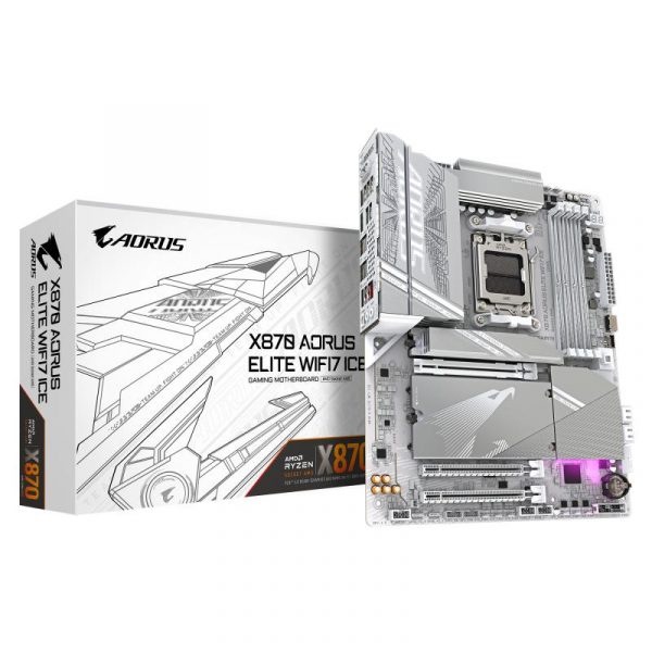 Placa de Baza GIGABYTE X870 AORUS ELITE WIFI7 ICE AM5 - imagine 8