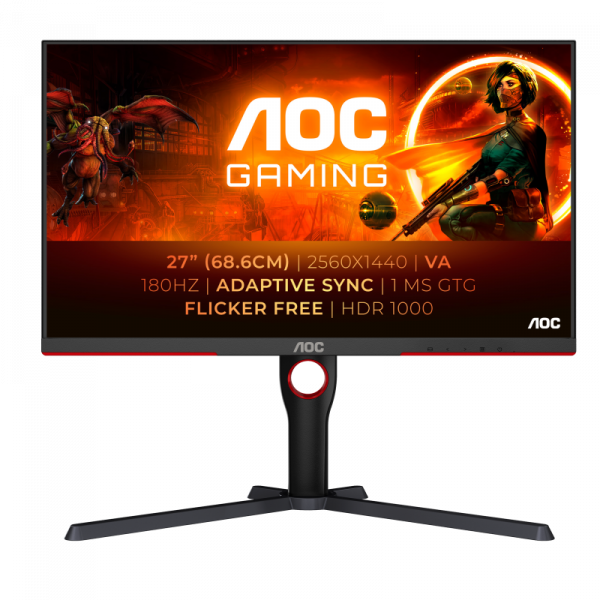 Monitor AOC 27" Q27G3XMN/BK