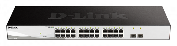 D-link 26-Port Gigabit Smart Switch with 2 SFP ports, DGS-1210-26; - imagine 3