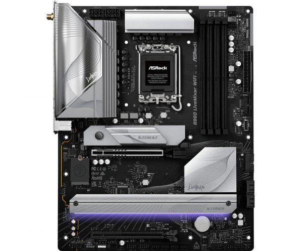 Placa de Baza ASROCK B860 LIVEMIXER WIFI LGA1851 - imagine 9