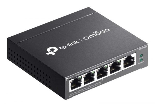 Omada 5-Port Gigabit Easy Managed Switch PORT: 5× Gigabit RJ45 - imagine 6