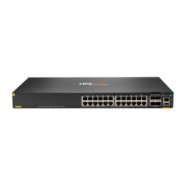 HPE Aruba Networking CX 6300F 24-port 1GbE Class 4 PoE