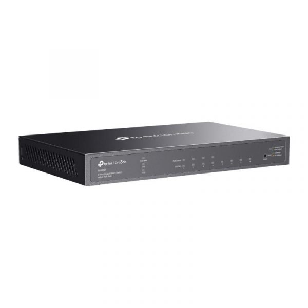 Switch TP-Link TL-SG2008P, 8 port, 10/100/1000 Mbps - imagine 7