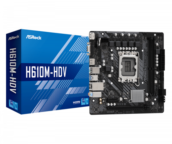 Placa de baza Asrock H610M-HDV D4, LGA 1700 - imagine 6
