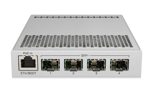 Mikrotik Cloud Router Switch, CRS305-1G-4S+IN; 4XSFP+, 1XGE, dual DCJacks, for - imagine 6
