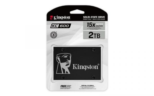 SSD Kingston KC600, 2TB, 2.5", SATA III - imagine 6