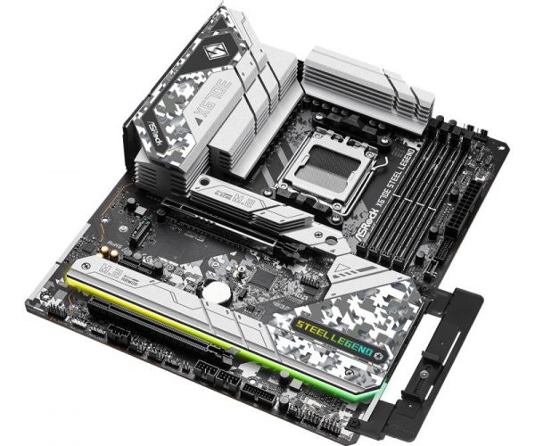 Placa de baza AsRock Socket X670E STEEL LEGEND AM5 - imagine 10