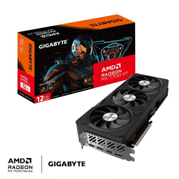 Placa Video GIGABYTE RADEON RX 7700 XT GAMING OC 12GB - imagine 7