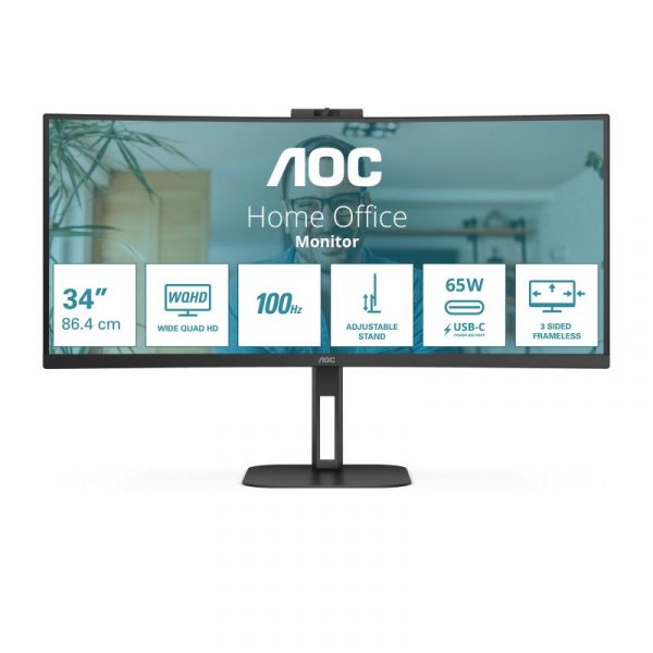 Monitor AOC 34" CU34V5C/BK - imagine 9