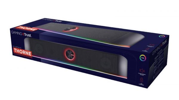 Soundbar Trust GXT 619 Thorne RGB, 12W, USB, negru - imagine 12