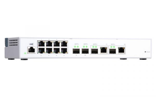 Switch QNAP M408-2C Marvell 98DX3236, 8 porturi 1Gbps, 2 porturi - imagine 7