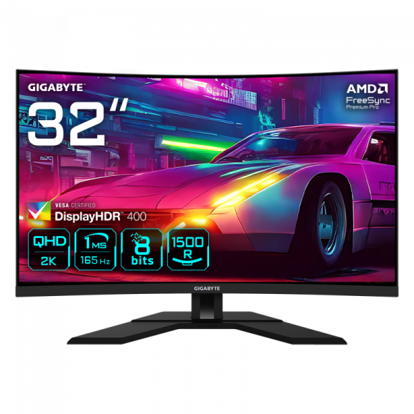 Monitor Gaming Gigabyte M32QC 31.5", VA, 2560 x 1440 (QHD), - imagine 3