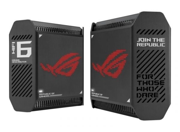 Kit Routere Wireless Asus GT6(B-2-PK)Black, tri-band, WI-FI 6, Standard retea: - imagine 8