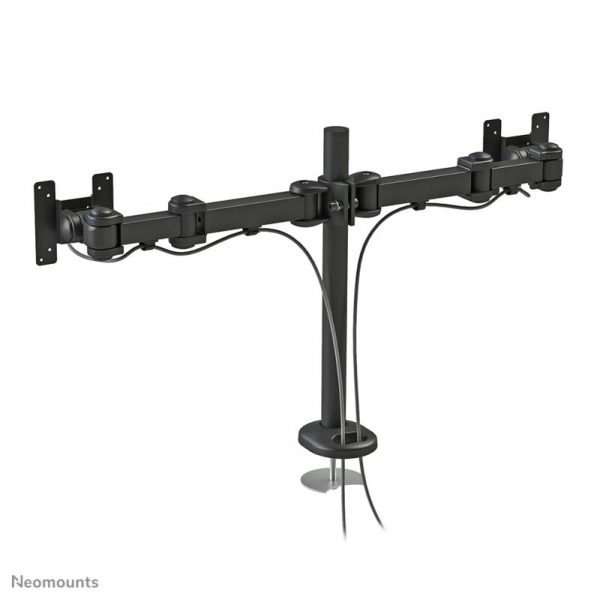 Neomounts by Newstar full motion dual desk mount (grommet) for - imagine 11