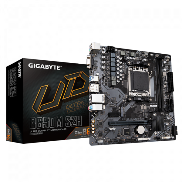 Placa de Baza GIGABYTE B650M S2H 1.0 AM5 - imagine 4