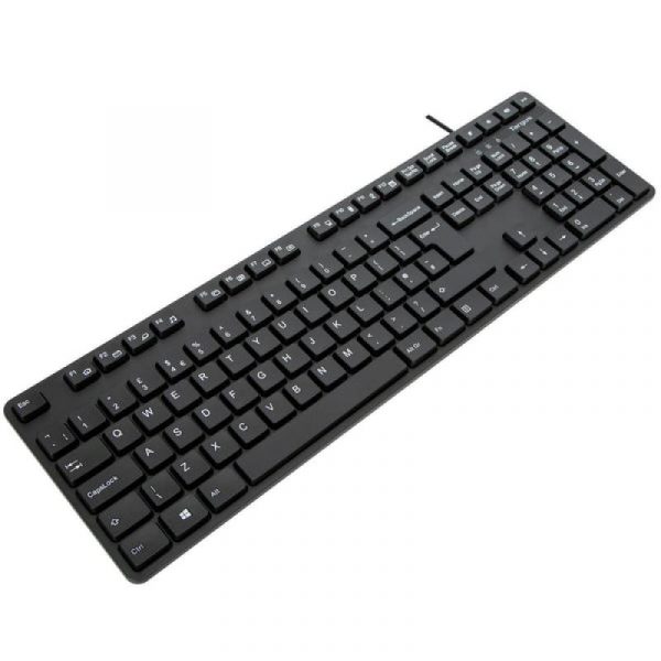 Targus Tastatura Antimicobiala cu fir, 108 taste, layout UK, negru - imagine 8