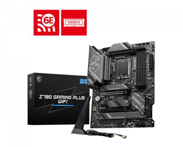 Placa de baza MSI Z790 GAMING PLUS WIFI LGA1700 - imagine 6