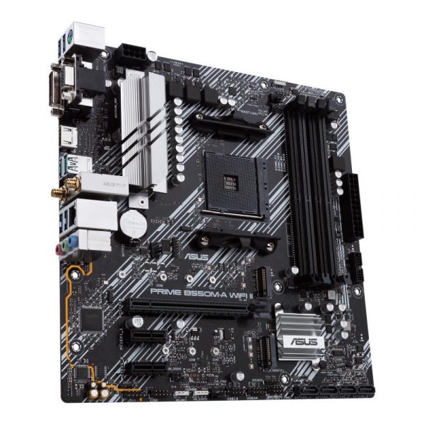 Placa de baza Asus AM4 PRIME B550M-A WIFI II Socket - imagine 8