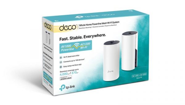 TP-Link AC1200+AV1000 Sistem Mesh Wi-Fi, DECO P9(2-PACK);  Caracteristici wireless: - imagine 5
