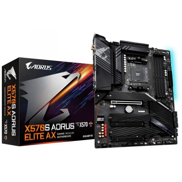 Placa de baza Gigabyte X570S AORUS ELITE AX, Socket AM4 - imagine 10