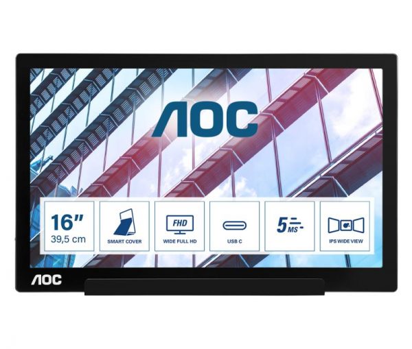 Monitor AOC 15.6" i1601P - imagine 4
